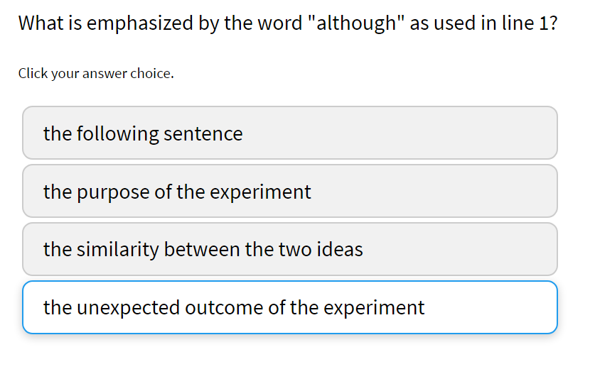 written question with MC boxes