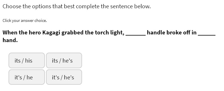 question with mc answer